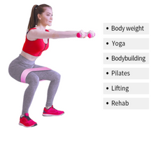 Lataa kuva Galleria-katseluun, Vastuskuminauhasetti leveä tekstiilipäällysteinen