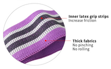 Lataa kuva Galleria-katseluun, Vastuskuminauhasetti leveä tekstiilipäällysteinen