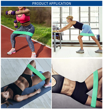 Lataa kuva Galleria-katseluun, Vastuskuminauhasetti leveä tekstiilipäällysteinen