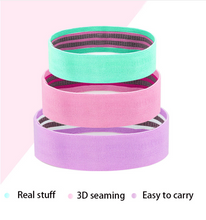 Lataa kuva Galleria-katseluun, Vastuskuminauhasetti leveä tekstiilipäällysteinen