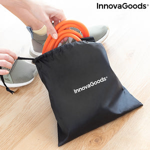INNOVAGOODS vyö vastuskuminauhoilla pakaroille harjoitusoppaalla